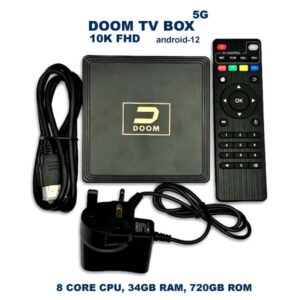 DOOM Android TV BOX 20GB RAM