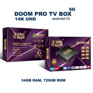 DOOM PRO 5G TV BOX