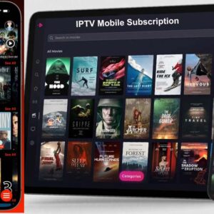 IPTV Subscription iPhone and iPad