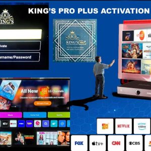 Kings Pro Plus IPTV Subscription for 1 year