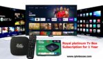 Royal platinum Tv Box Subscription